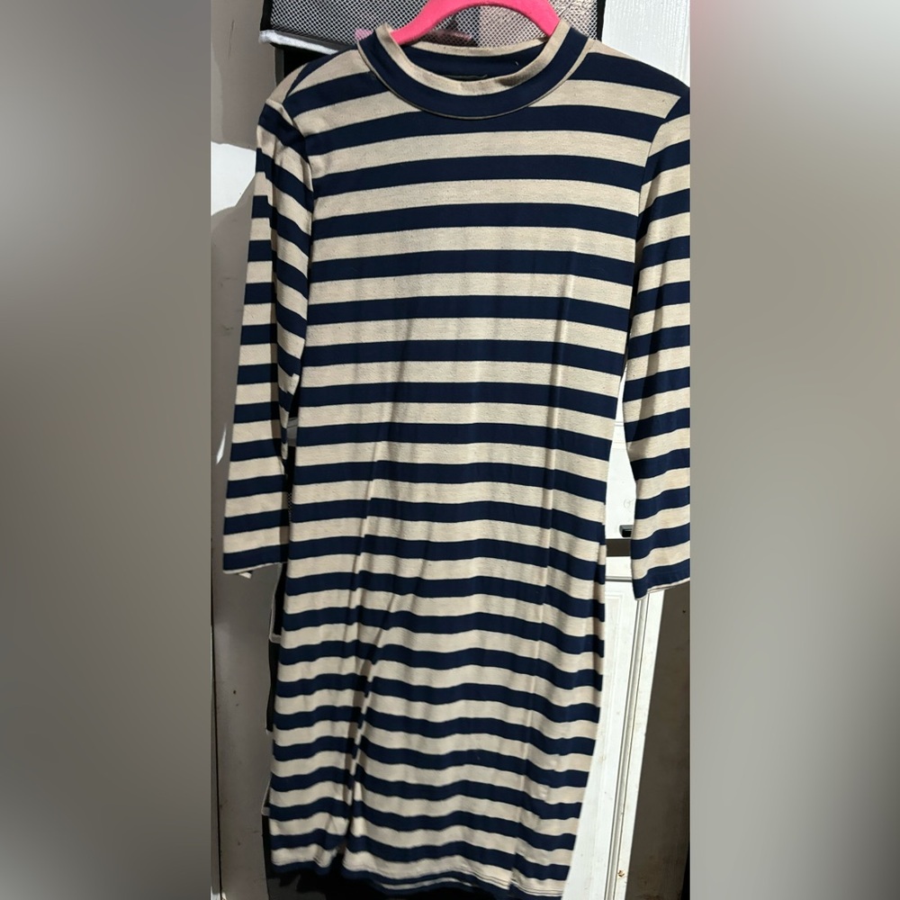 Long sleeve mini dress